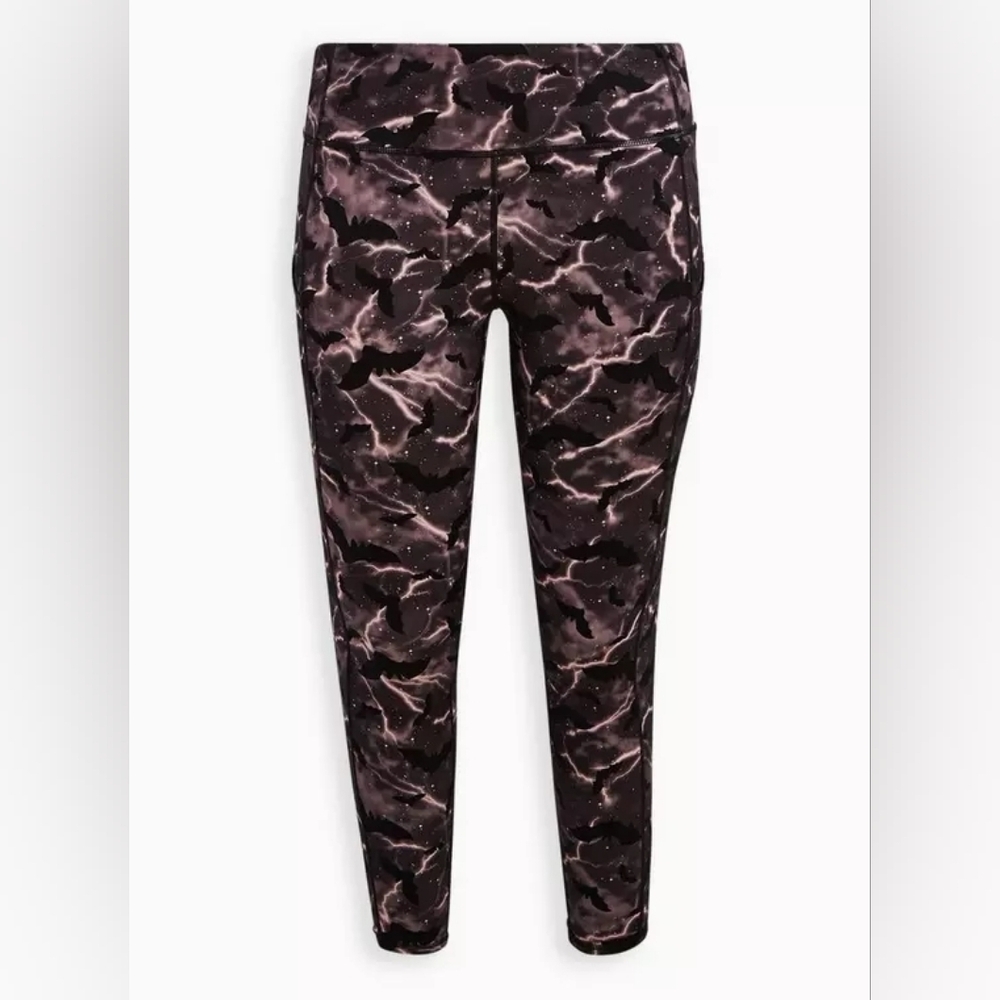 Torrid Performance Lite Full Length Active Legging stormy bat 2x - Picture 6 of 16